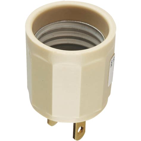 Outlet adapter for light socket - Get free shipping on qualified Lamp Sockets products or Buy Online Pick Up in Store today in the Lighting Department. ... Socket Adapter. Specialty Socket. Ceiling. Socket Type. Medium. Specialty. European. Bi-Pin. Mogul. Candelabra ... Outlet-to-Socket Light Plug, White. Add to Cart. Compare $ 2. 68 (216) Leviton. 600-Watt 250-Volt White ...